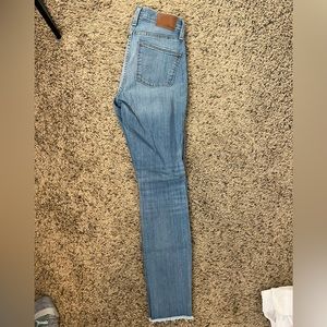 Madewell High Rise Skinny Jeans